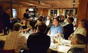 Neuzuzügerbegrüssung im Restaurant Löwen, Salez. (Bild: PD)