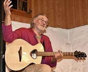 Linard Bardill – wie er leibt und lebt. (Bild: Heidy Beyeler)