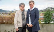 Ursula Wegmann und Barbara Dürr stellen sicher, dass die Spenden sinnvoll verwendet werden. (Bild: Urs Bucher)