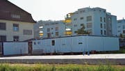 Das Schulprovisorium an der Neugasse wird nach den Sommerferien in Betrieb genommen. (Bild: PD)