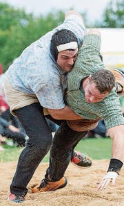 Daniel Bösch (links) zeigte sich am Schaffhauser Kantonalen in starker Form. (Bild: Pascal Schönenberger)