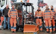 Das neue Einsatzfahrzeug für die Werkhofmitarbeiter (Bild: Monika Wick)