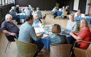 25 Personen aus der Gemeinde Bürglen diskutierten intensiv über Angebote für Senioren. (Bild: Monika Wick)