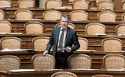 Künftig der einzige Thurgauer Landwirt unter der Bundeshauskuppel: Nationalrat Markus Hausammann (SVP). (Bild: Lukas Lehmann/KEY)