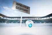 Bis Mitte Dezember wird im Kybunpark Fussball gespielt. Der Ball ruht erst im Januar. (Bild: Ralph Ribi)