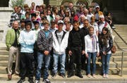 Einen denkwürdigen Tag erlebte die Schülergruppe «Politik» aus dem Stacherholz in Bern. (Bild: Hedy Züger)