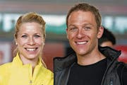 Linda Züblin (links), ehemalige Siebenkämpferin (Bild: Coralie Wenger (Coralie Wenger))