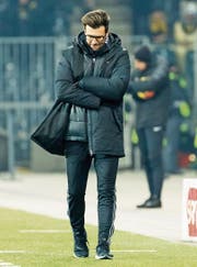 Raphael Wicky muss im Cuphalbfinal die vierte Niederlage seit Anfang Februar hinnehmen. (Bild: Freshfocus)