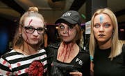 Patricia Kürsteiner aus Wiesendangen, Livia Cuccuru aus Felben-Wellhausen und Eva Kurzbein aus Frauenfeld. (Bilder: Chris Marty/tgplus.ch)