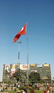 Das damals von Gezi-Aktivisten besetzte Atatürk-Kulturzentrum im Jahr 2013. (Bild: Yasin Sakal/Flickr Vision)