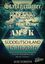 Der Flyer deutete auf ein Konzert in Süddeutschland hin. (Bild: Twitter)