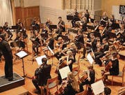 Das Orchester unter der Leitung von Gabriel Estarellas Pascual. (Bild: Markus Bösch)