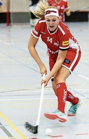 Nicole Fässler traf zweimal selbst und gab einmal den entscheidenden Pass. (Bild: Mario Gaccioli)
