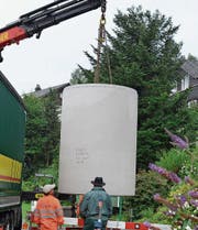 Bühler hat jetzt einen Halbunterflurbehälter. (Bild: PD)