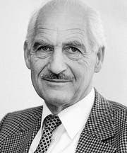 Remigius Kaufmann, 20. Juli 1925 bis 28. März 2011. (Bild: Regina Kühne)