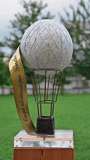 Der Wanderpokal zum Coup Aeronautique Gordon Bennett. (Bild: pd)
