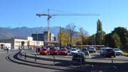 Hier soll ein Kongresshotel mit Saal für 550 Personen entstehen.Bild: Katharina Rutz (Bild: Katharina Rutz)