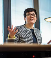 Sie leitet die Anti-Terrorismus-Taskforce Tetra: Fedpol-Chefin Nicoletta della Valle. (Bild: Dominik Wunderli)