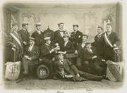 Die Thurgovia liess regelmässig Generationenfotos erstellen, hier von der Generation 1901/02. Entstanden ist das Bild im Studio des Fotogeschäfts Bär, dessen Archiv seit 2007 im Stadtarchiv Frauenfeld gesichert und erschlossen wird. (Bilder: pd)