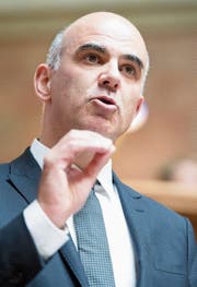 Innenminister Berset erlitt eine Niederlage. (Bild: Anthony Anex/Keystone)