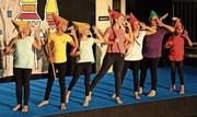Einer von vielen bekannten Ohrwürmern, die an der Flöser Gala zu Bühnen- und Wasserprogrammteilen eingespielt wurden: «Heigh Ho» von den sieben Zwergen aus Schneewittchen.