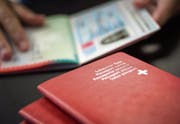 Seit 2015 steht der Schweizer Pass wieder hoch im Kurs. (Bild: Michel Canonica (St. Gallen, 23. März 2017))