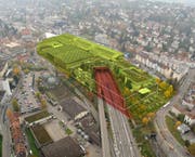 So soll die Autobahnüberdeckung aussehen. (Bild: pd)