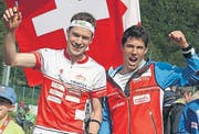 International erfolgreich: Daniel (links) und Martin Hubmann. (Bild: Urs Huwyler)