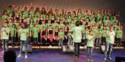 Das aktuelle Projekt des Minising Werdenberg begeisterte in der Lokremise mit zahlreichen Songs zum Thema «Good Friends». (Bilder: Ursula Wegstein)