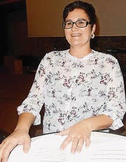 Referentin in Bischofszell: Belinda Strazzer. (Bild: Werner Lenzin)