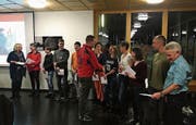 Ramon Buser gratuliert allen Leitenden und Vorstandsmitgliedern, welche ein Jubiläum feiern. (Bild: PD)