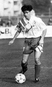 Joachim Löw als Spielertrainer des FC Frauenfeld in der Saison 1994/95. (Bild: Mario Gaccioli)