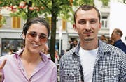 Cristina De Barros und Arburim Alimi.