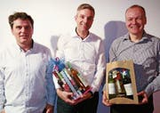Oliver Kesseli, Michael Schöb und Thomas Rehmann (von links). (Bild: PD)