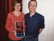 Ehrenmitglied Sonja Zollinger, Vizefähnrich Reto Künzli. (Bild: pd)