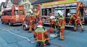 Die Feuerwehren der Region bemühen sich um Nachwuchs. Um die Sicherheit zu gewährleisten, arbeiten sie teilweise mit anderen Feuerwehren zusammen. (Bild: Hansruedi Rohrer)