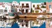Leuchtende Farben und griechische Sujets sind typisch für Lisa Olias Malerei. (Bild: Erwin Schönenberger)