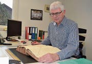 28. Februar: Heinz Müller, der langjährige Grundbuchverwalter der Gemeinde Wildhaus-Alt St. Johann, geht in Pension. (Bild: Adi Lippuner)