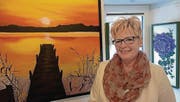 In der Galerie Bucher in Weite sind einige Bilder von Lisel Bernegger zu sehen. (Bild: pd)