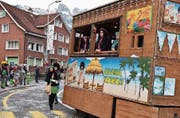 Die konstruktiven Rückmeldungen von Wagengruppen nach dem Umzug in Gams werden in die Diskussionen betreffend einer Überarbeitung der Lärmbeschränkungen einfliessen. (Bild: Elke Schwizer, 28.1.2018)