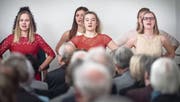 Der Campus Kammerchor von PMS und PH stimmt die Gäste musikalisch auf den Festakt der GML ein. (Bild: Andrea Stalder)