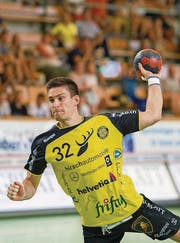 Sicherer Wert im Team St. Otmars: Linkshänder Vedran Banic. (Bild: Urs Bucher)