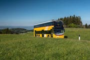 Die 13 Meter langen und 4 Meter hohen neuen Busse bieten 78 Sitz- und 55 Stehplätze. (Bild: pd)