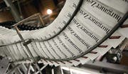 Thurgauer Zeitung, die ersten Exemplare sind gedruckt.