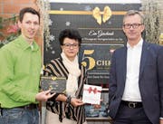 Vorstandsmitglieder des kantonalen Dachverbands der Thurgauer Detailfachhandelsgeschäfte: Florian Küng, Elisabeth Steiner und Matthias Hotz. (Bild: Christof Lampart)