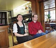 Das Wirtepaar des «Engels». (Bild: Archiv)