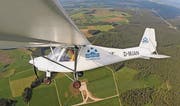 Die Ikarus C42, das Flugzeug der Humanitären Piloten-Initiative. (Bild: pd)
