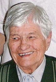 Gret Schäpper durfte ihren 100. Geburtstag feiern. (Bild: Hansruedi Rohrer)