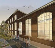 Das Kulturzentrum Presswerk in einer Visionalisierung. (Bild: pd)