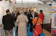 An der Toggenburger Messe zeigen 150 Aussteller ihr Angebot. (Bild: Sabine Schmid)